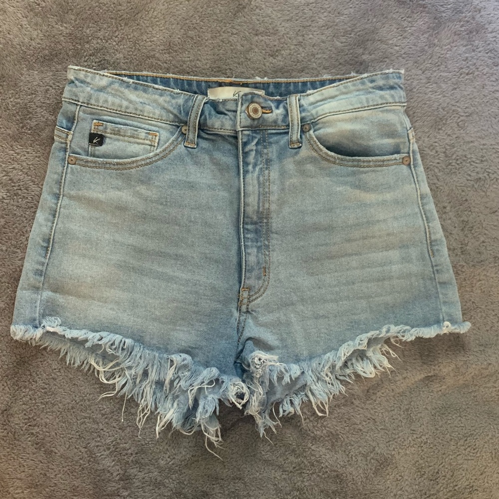 KanCan high waisted denim shorts